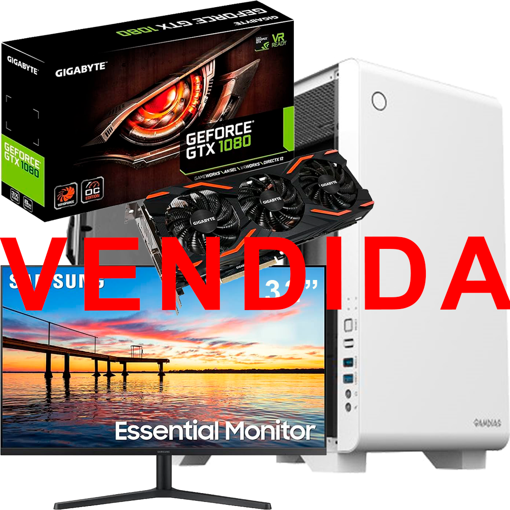 PC Gamer Core i5 GTX 1080 Monitor Samsung 32 Pulgadas